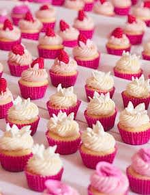 Bite Size Wedding Cupcakes