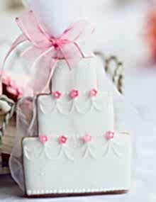 Wedding Cookies Cake